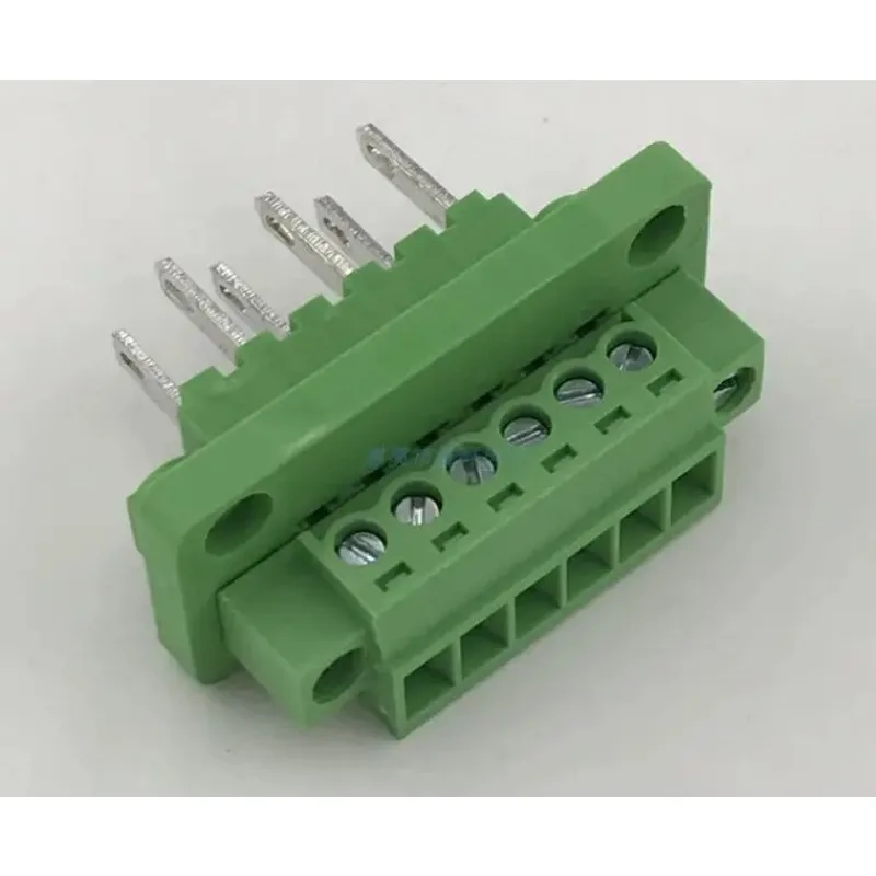 10sets Through-wall pluggable K15EDGWB-3.81MM1 with ear male and female 2P-24P