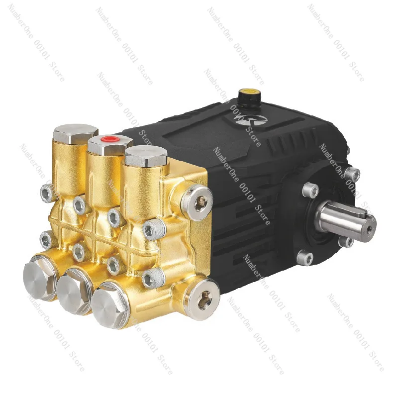 High-pressure washer pump head - commercial & industrial grade - rust removal, paint stripping, drain cleaning, mist generation