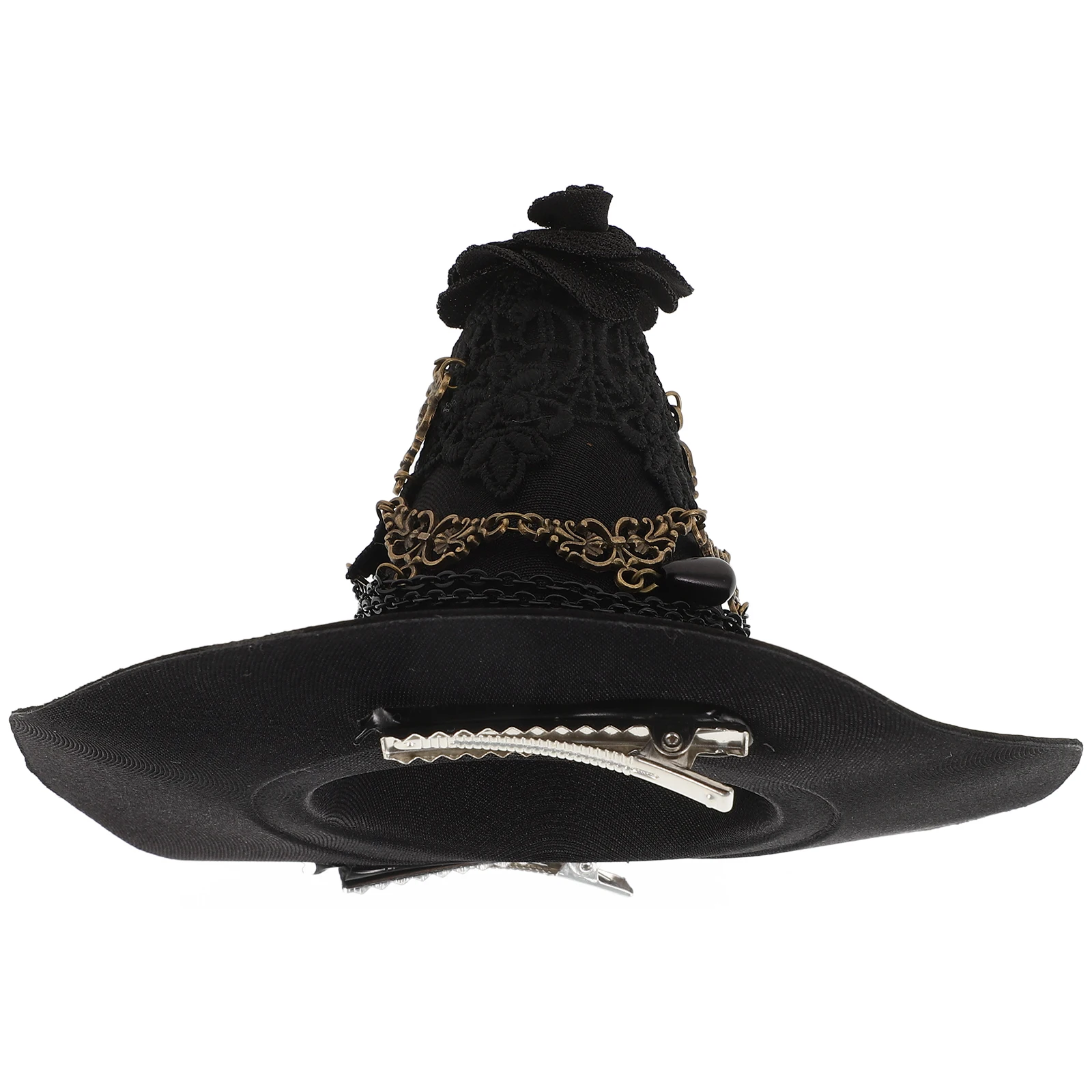 

Wizard Hat Hair Accessories Gothic Halloween Masquerade Party Decorations Witch Costume Props Lightweight Long Lasting Use