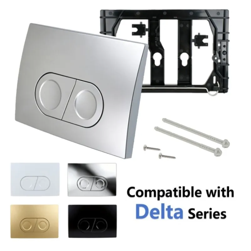 

Dual Flushing Actuator Plates for Geberi-t Up100/182, Delta 20/50 All Series Toilet Concealed Cisterns Wall-mount Tanks Pannels