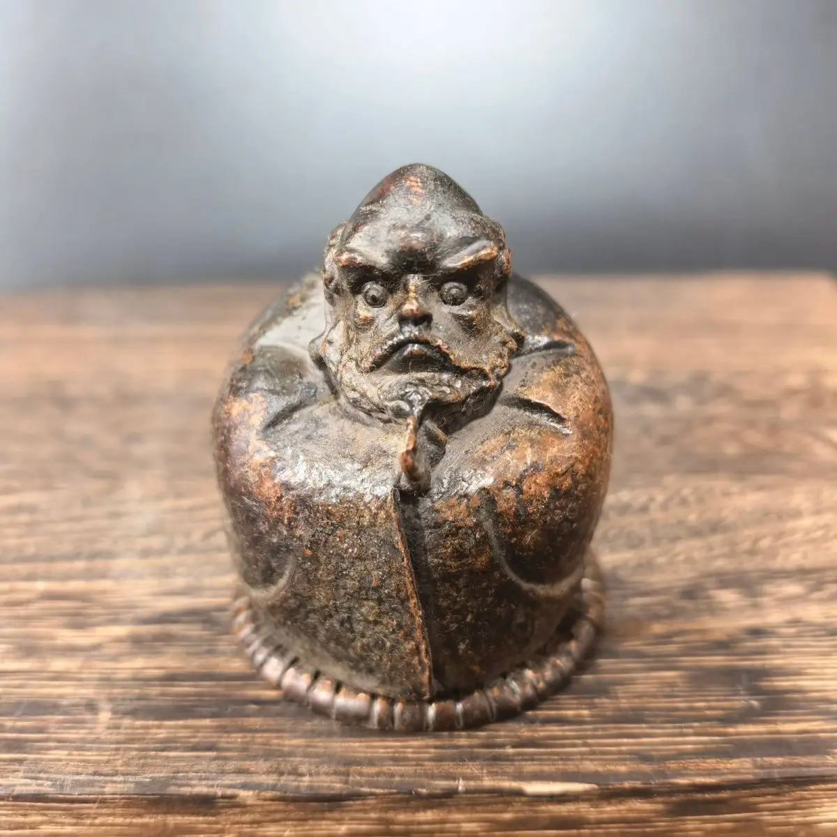 Zen master bodhidharma attains enlightenment Incense Burner Statue for Tea Home Decor Ornaments