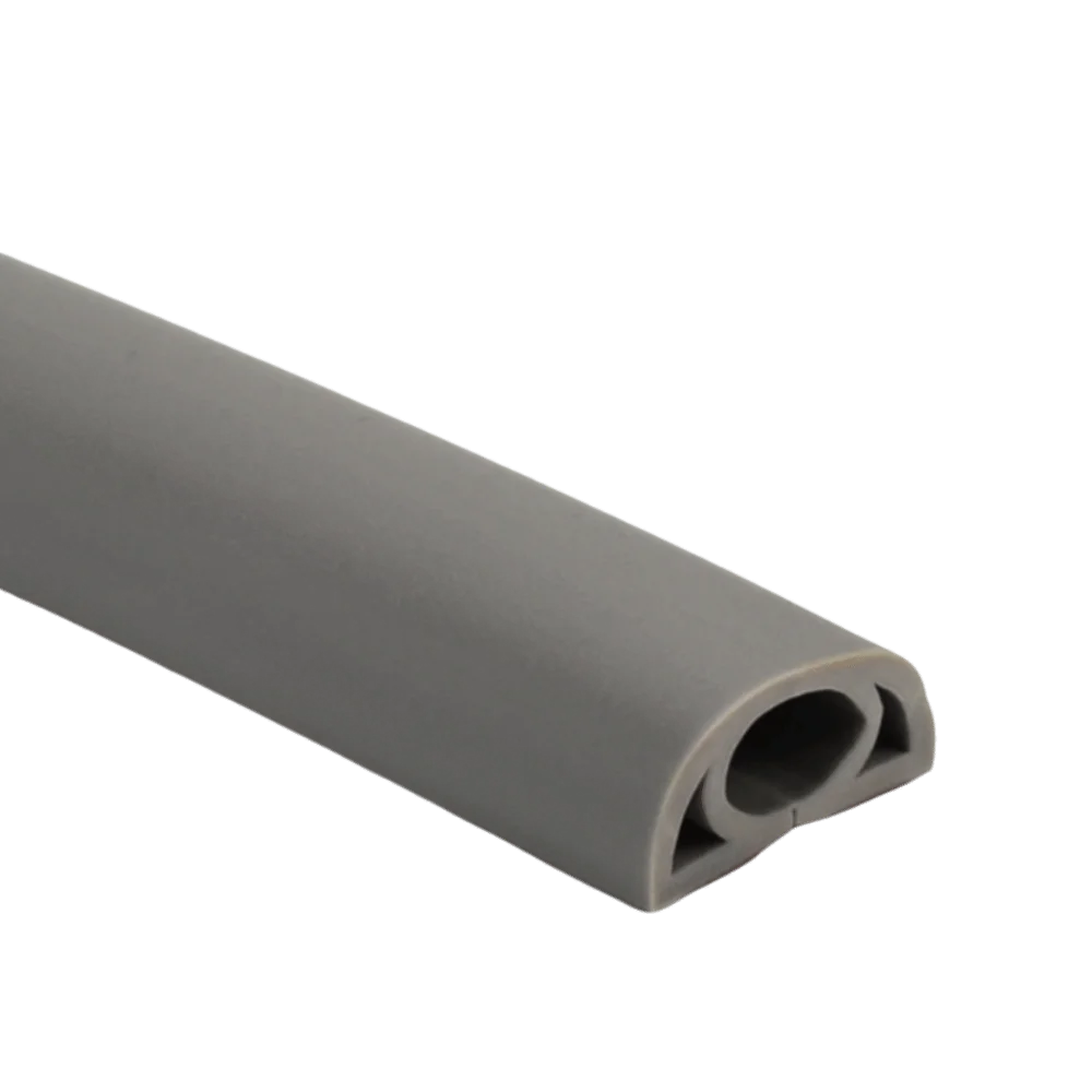 Professional Self Adhesive Floor Cord Cover 1m Trimmable Cable Management PVC Flexible Electric Cord Cavity Home Office