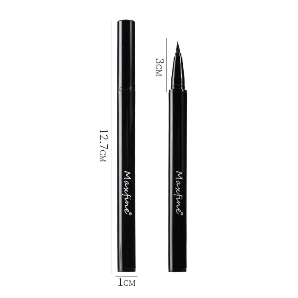 Odporny na pot płynny Eyeliner 3 kolory wodoodporny anty-olejowy płynny ołówek do brwi, odporny na rozmazywanie naturalny Ultra cienki Eyeliner do makijażu