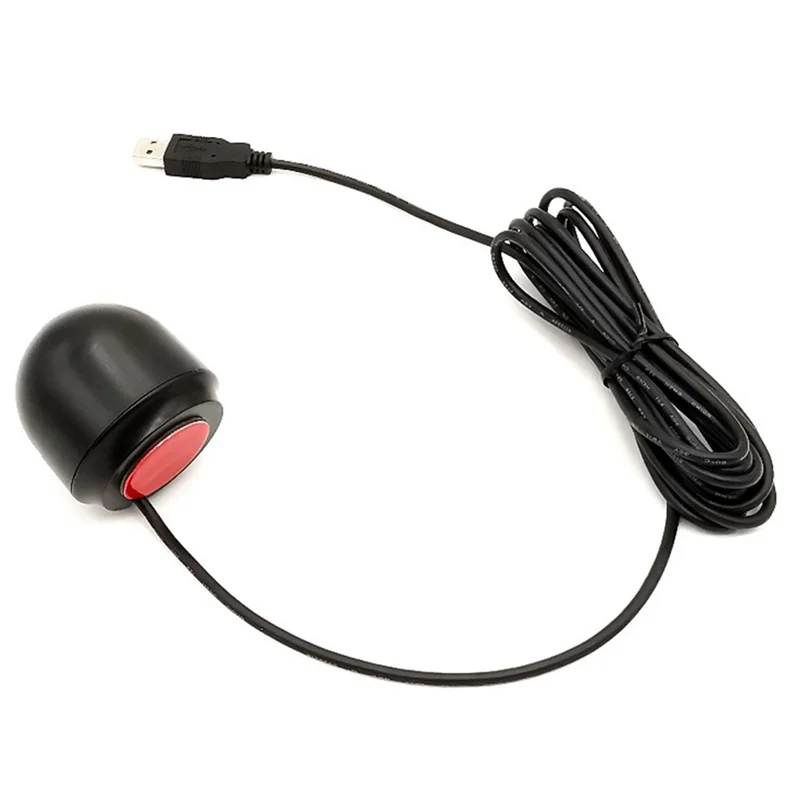 News 2X GNSS GLONASS GALILEO Receiver Antenna Module USB Output USB GPS Receiver G-Mouse,Better Than BU-353S4 TOPGNSS Module