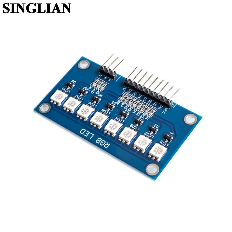 HW-43 5050 RGB Full Color LED Water Lamp Module/Single Chip Water Lamp Development Board For Arduino