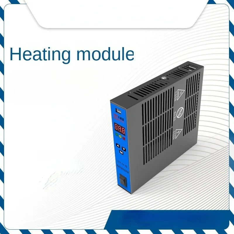 Intelligent temperature switch, temperature control heater with fan