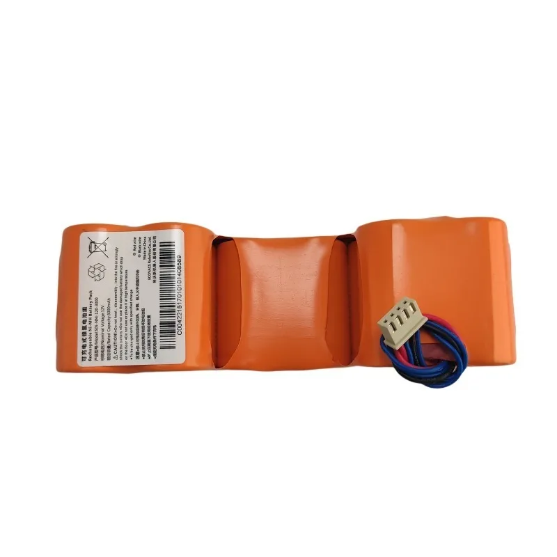 12V 3000mAh New Large Capacity Rechargeable NI-MH Battery for Ecovacs DG710 DG716 DG718 Robot Vacuum Cleaner Battery Accessories