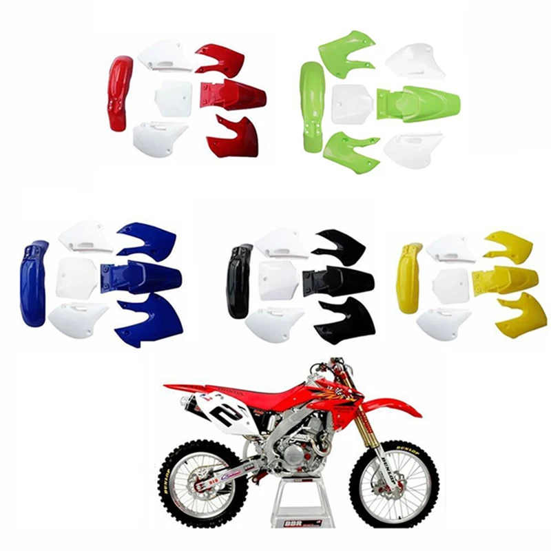 

Bodywork Plastic Fairing Fender Body Cover Kits For BBR Style 110cc 125cc 140cc 150cc Dirt Pit Bike Motorcycle Accessories