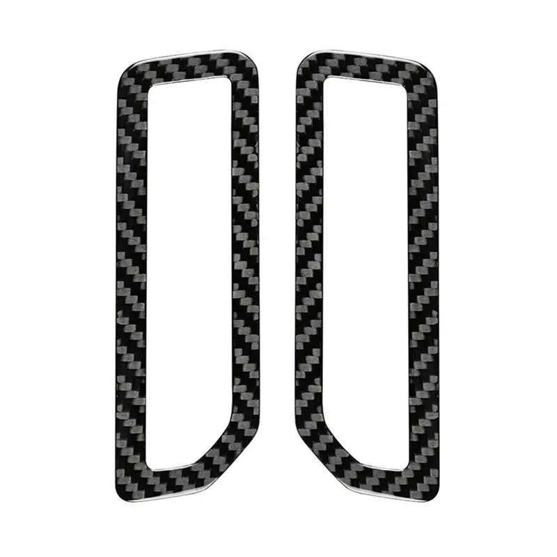 

Carbon Fiber Air Vent Outlet Frame A-Pillar Trim Sticker For Ford Bronco 2021-2025 Car Air Conditioning Vent