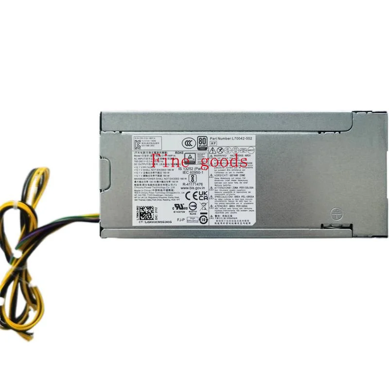 For HP 280 Pro G3 MT 180W Power Supply L70042-002 D19-180P1A L70042-004 PCK017