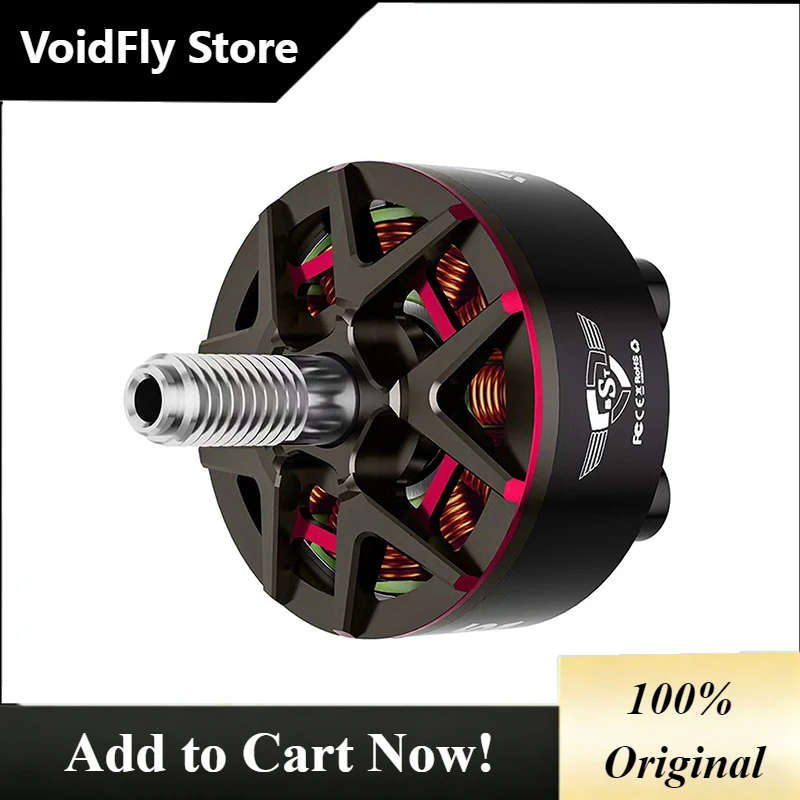 VoidFly Axisflying AF2207.5 1860KV/ 1960KV 5 Inch Brushless Motor 6S Lipo for Freestyle RC FPV Drone Quadcopter
