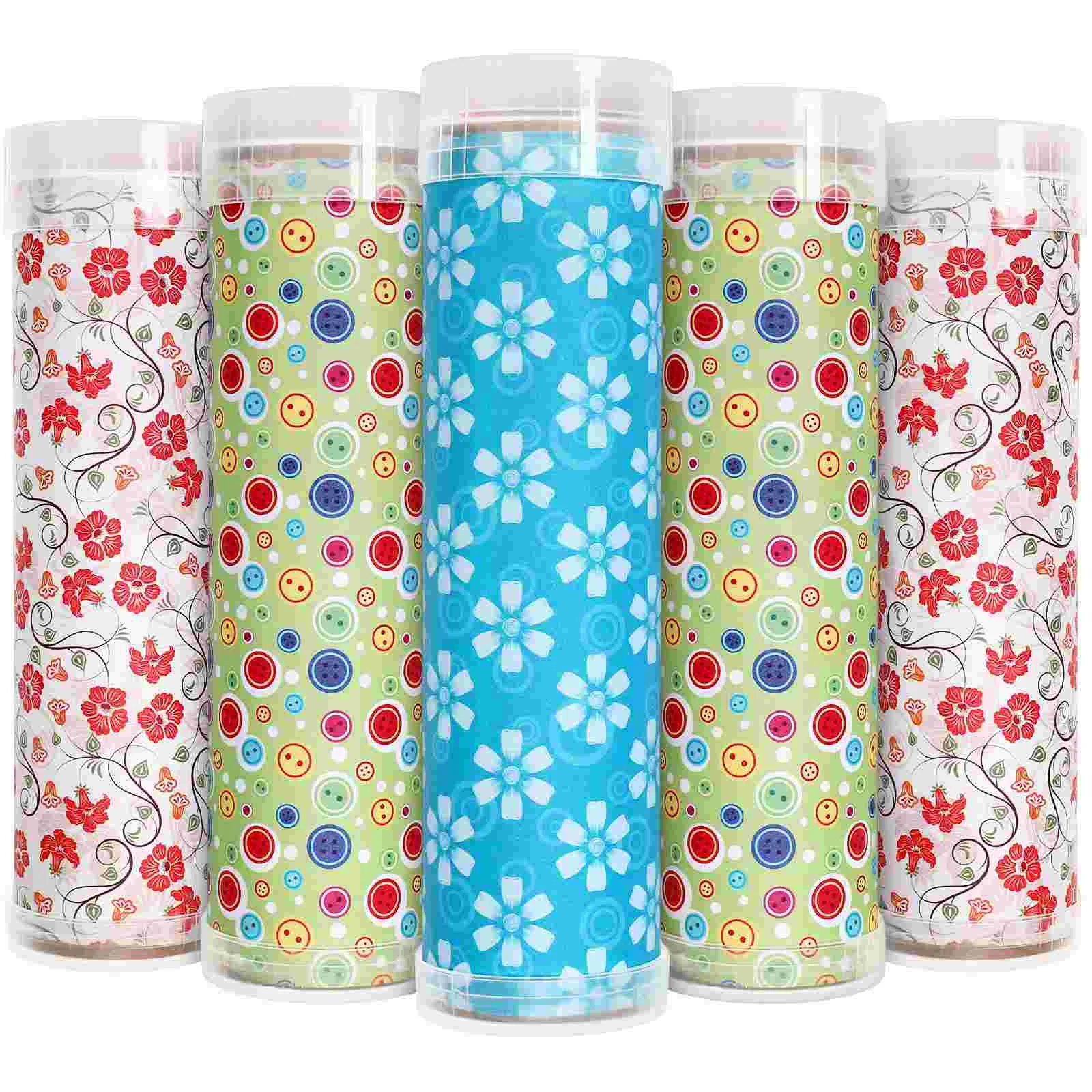 

5 Sets Suite Kaleidoscope Material Pack Child Kids Kit Toys DIY Making Materials