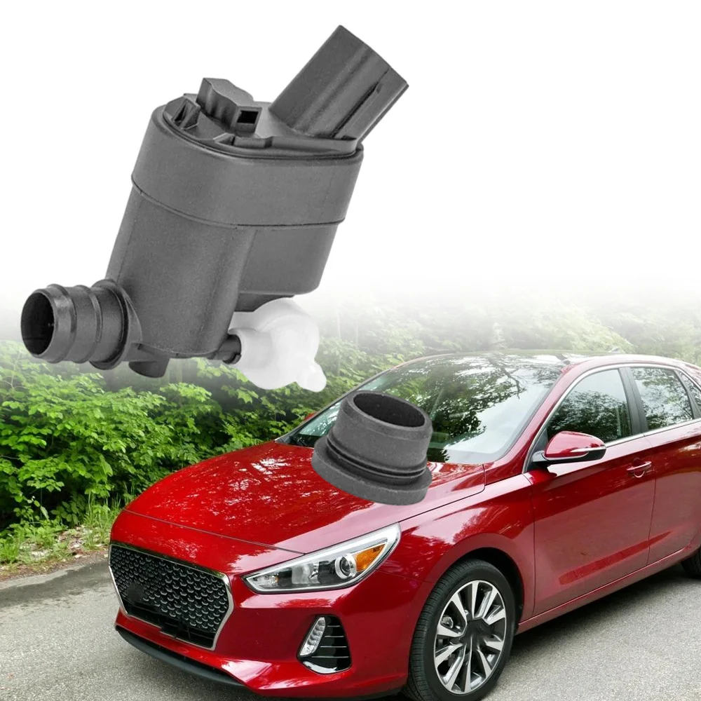 

98510-M4000 Car Windshield Wiper Washer Pump Spray Motor For Hyundai I10 I20 Elantra Santa Veloster Kia Seltos Sportage