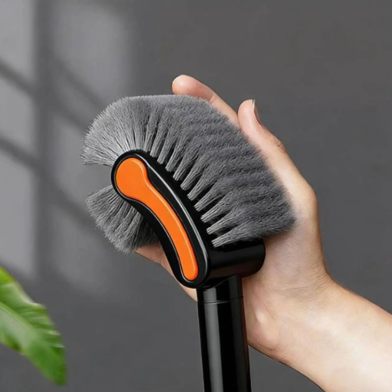 

Long Handle Toilet Brush Soft Bristle Toilet Brush Bathroom Cleaning Space Saving Scratch Unrestricted