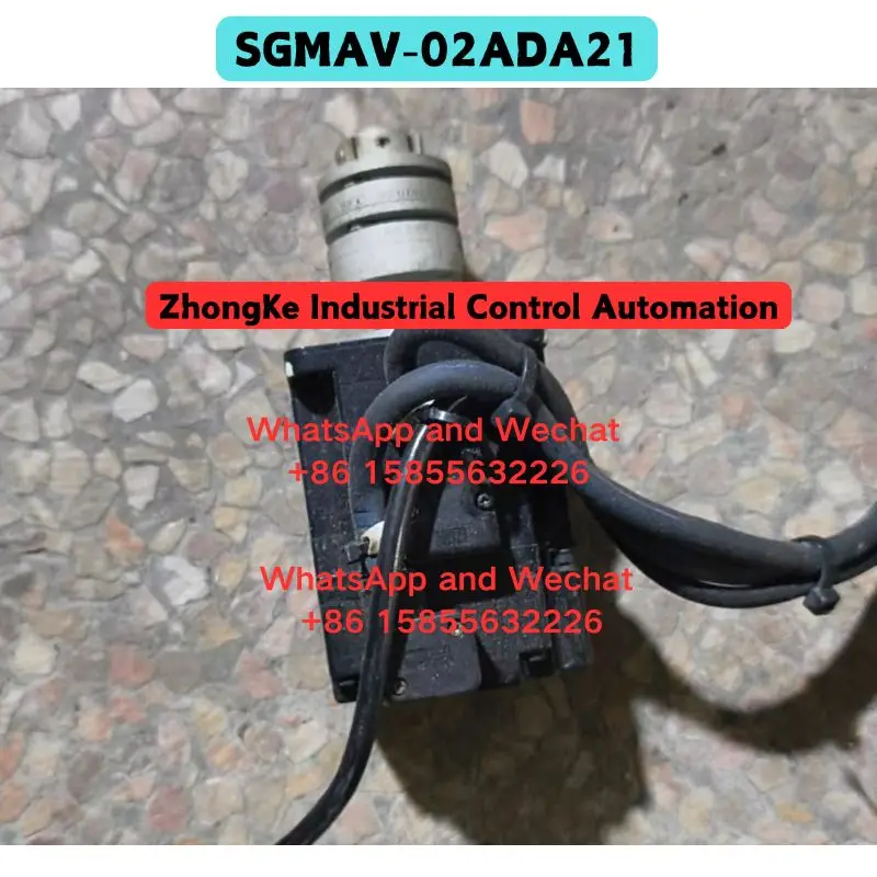 Used OEM disassembled parts SGMAV-02ADA21 electrical machinery Functional test OK