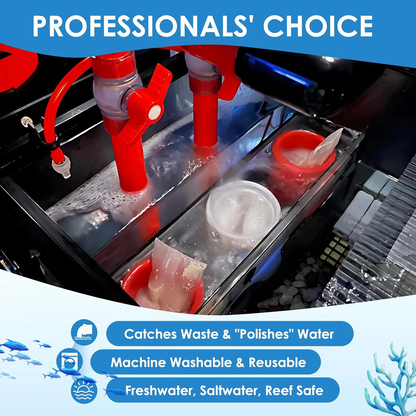 Sacs filtrants en forme d'anne - Reef Tank Filter avis et prix