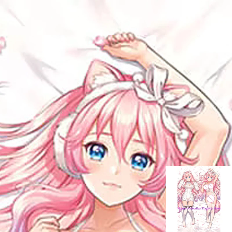 

Dakimakura Anime Pillow Cover Blossum Double Sided Print 2Way Cushion Cover Xmas