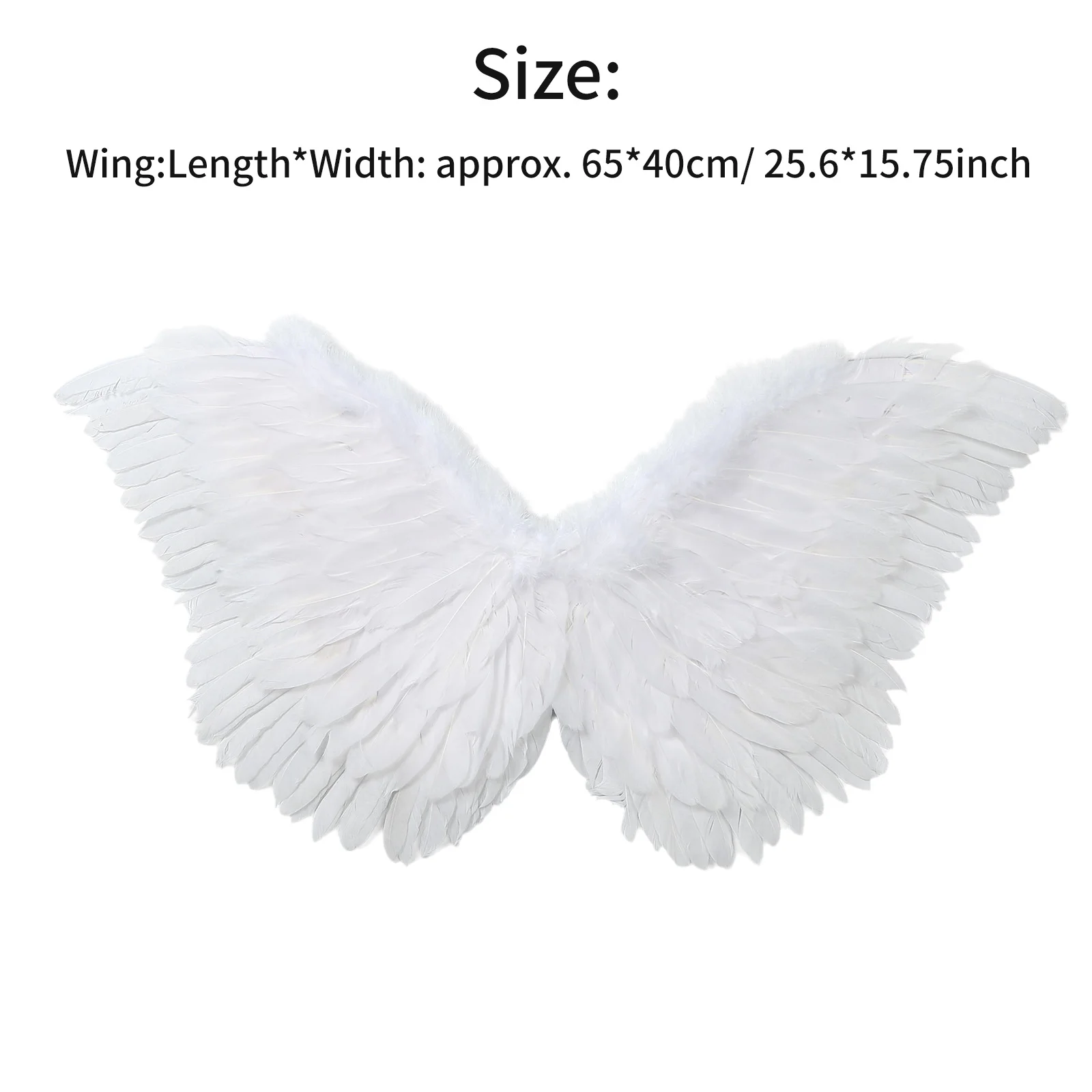 Engelenveer drijvende vleugels Halloween-kostuum met elastische bandjes Stok haarhoepel Halloween-kostuums Cosplay Props Accessoires