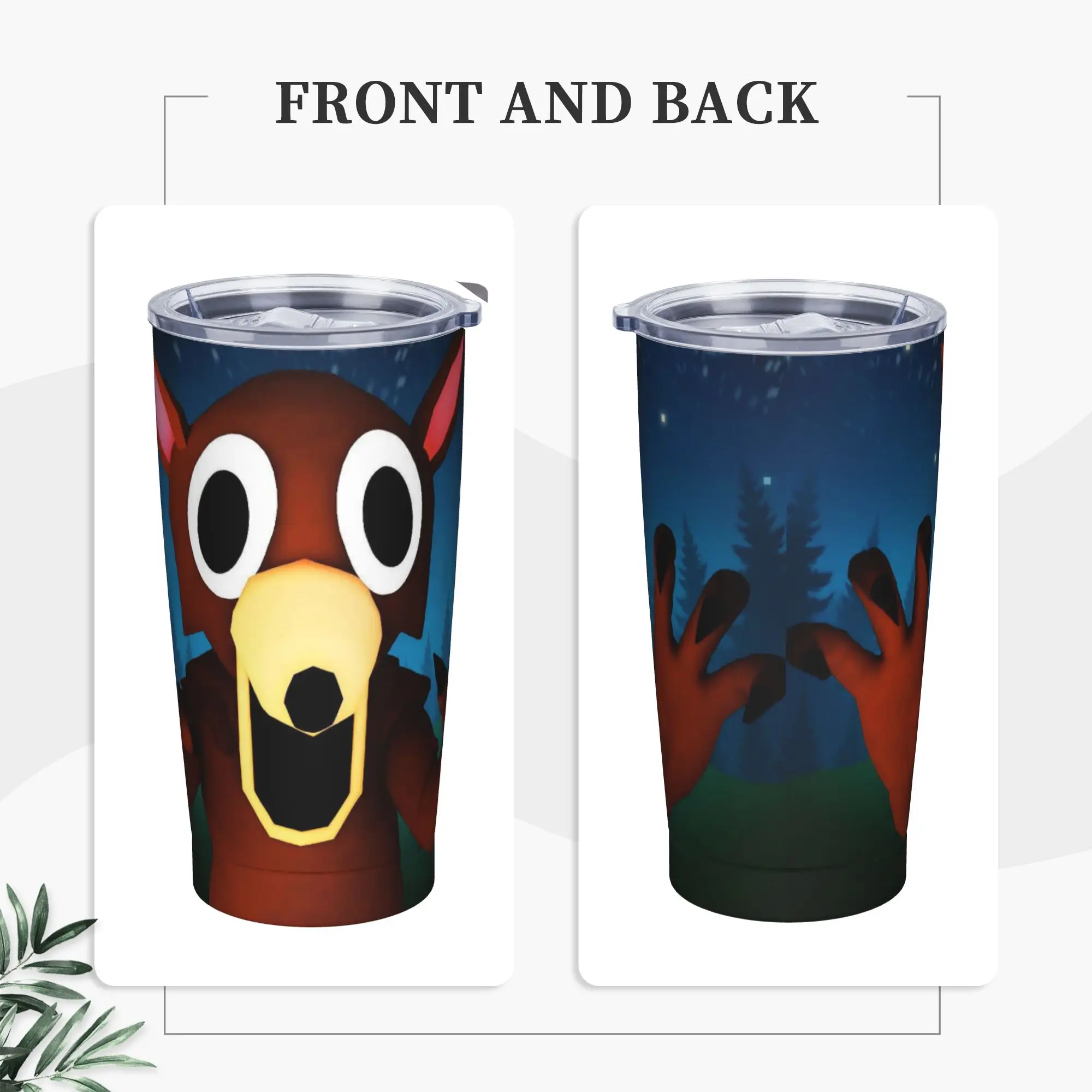 

Стакан из нержавеющей стали 99-ночей, термочашки с изображением оленя, изолированные кружки для холодных и горячих автомобилей, дорожная бутылка для воды на заказ