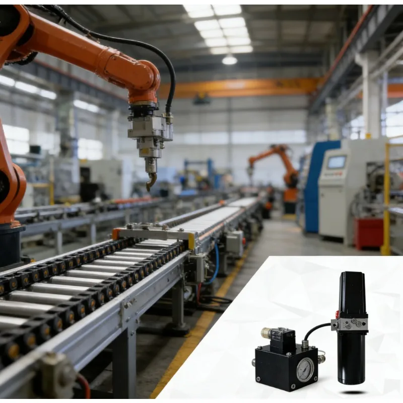 300W DC Micro Hydraulic Station 2-Way Cylinder Aluminum Alloy Power Unit Base Direct Sales