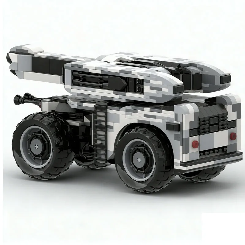 MOC-89130 Building Blocks Military Joint Rotating Tank Model, 902 Pieces, Birthday Toy, Holiday, Christmas, New Year Gift