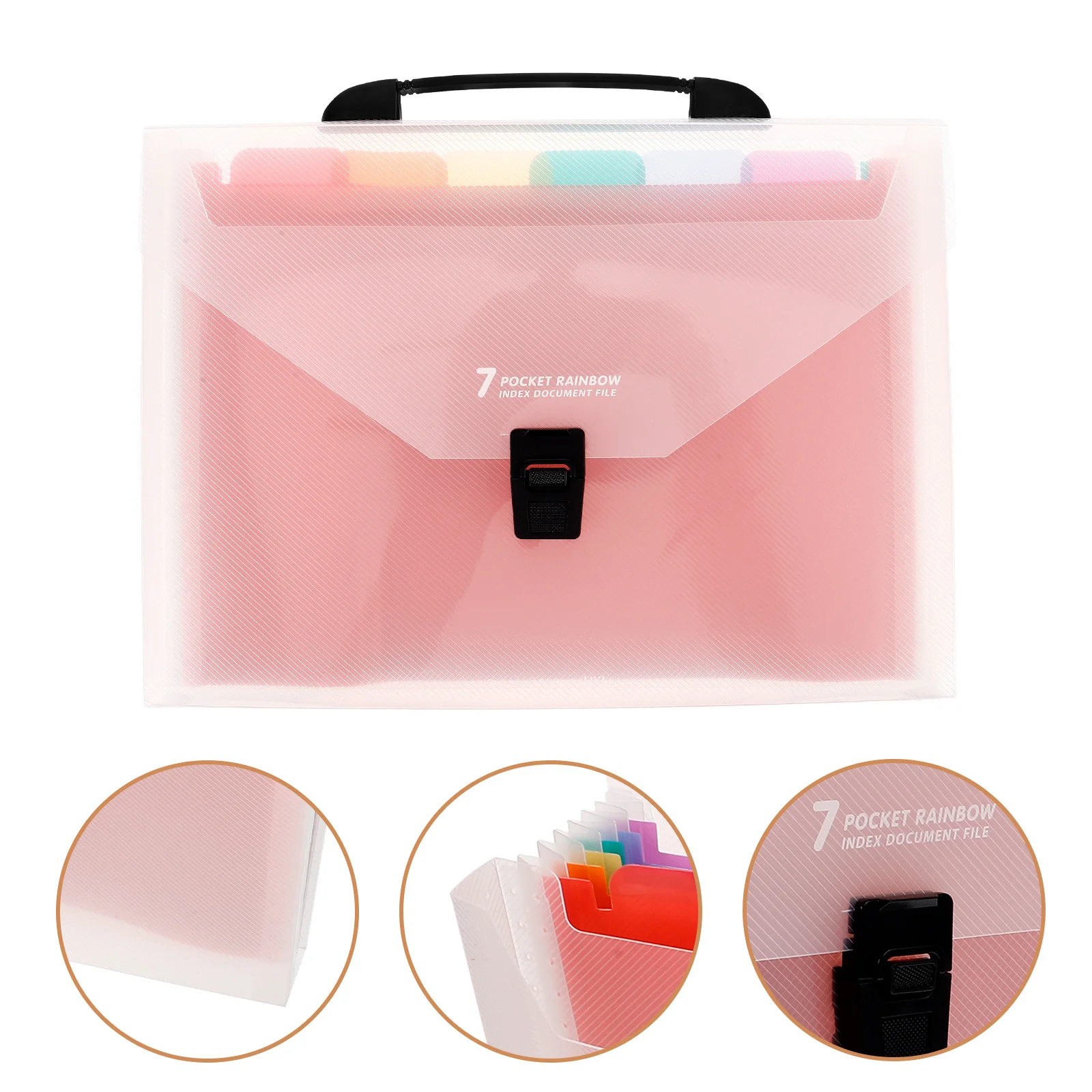 Pengatur Dokumen Akordeon Binder Pengatur File Portabel Kapasitas Besar Multi Kantong Folder Tas Penyimpanan Tagihan dan Struk