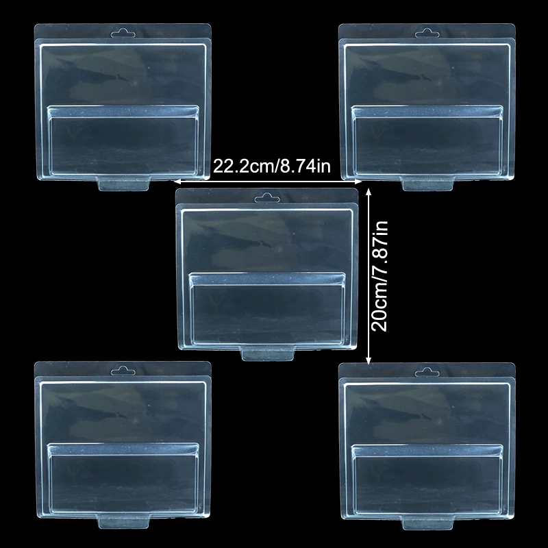 5Pcs Car Toy Transparent Display Case Hotwheels Protective Shell Boulevard Team Transport Model Card Board Collect Boys Gift image 3