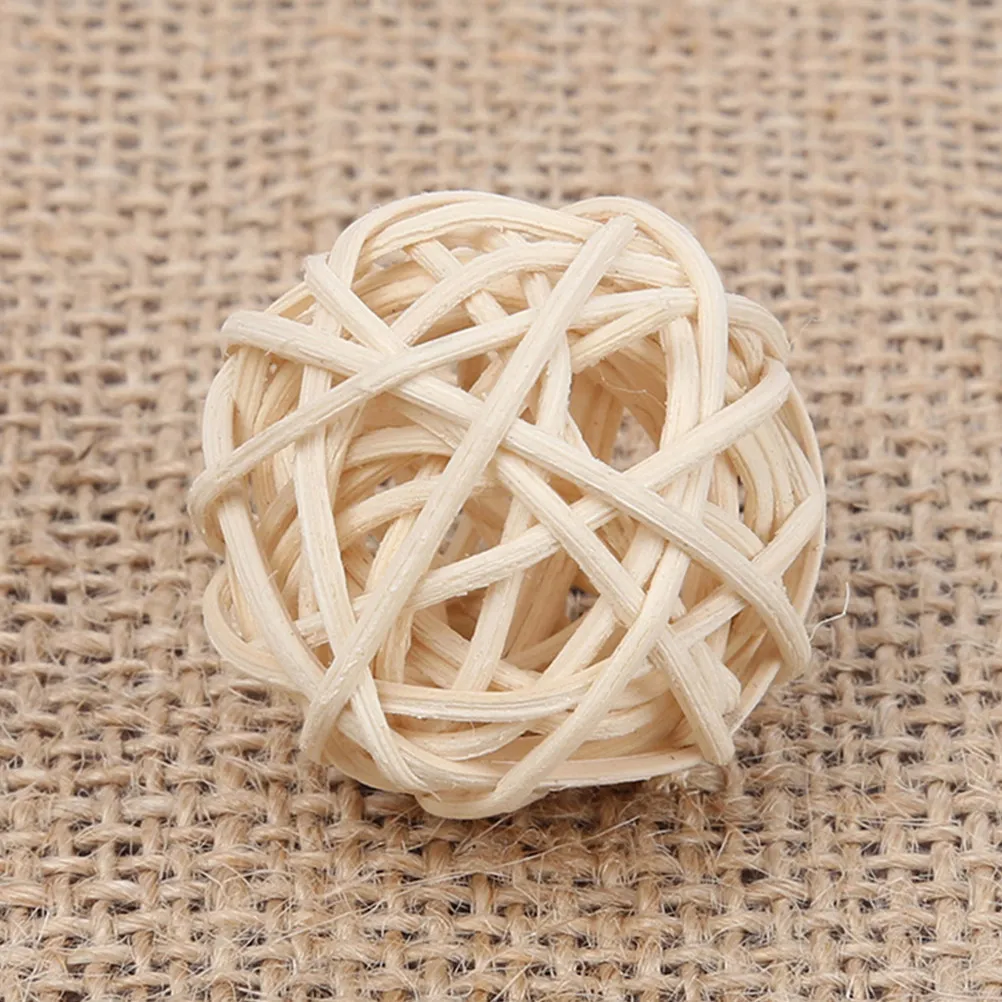 25Pcs Aromatherapy Rattan Balls Fragrance Diffuser Replacement for Empty Sticks No Flame Needed Strong Volatility Vase Fillers
