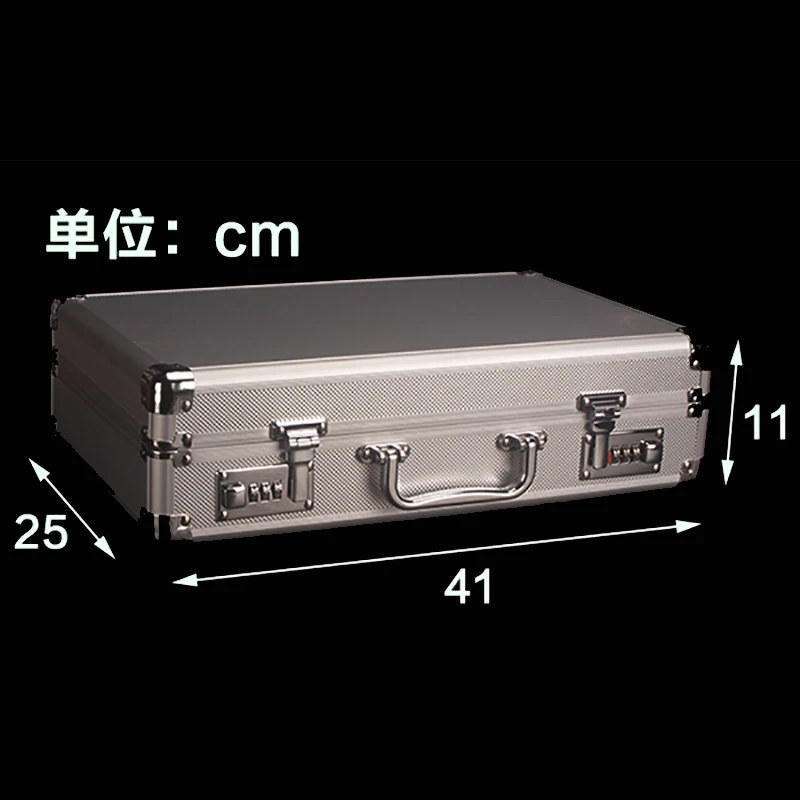 New 50 Coin Suitcase Identification Coins Slab NGC PCGS Grading Portable password box Collection box