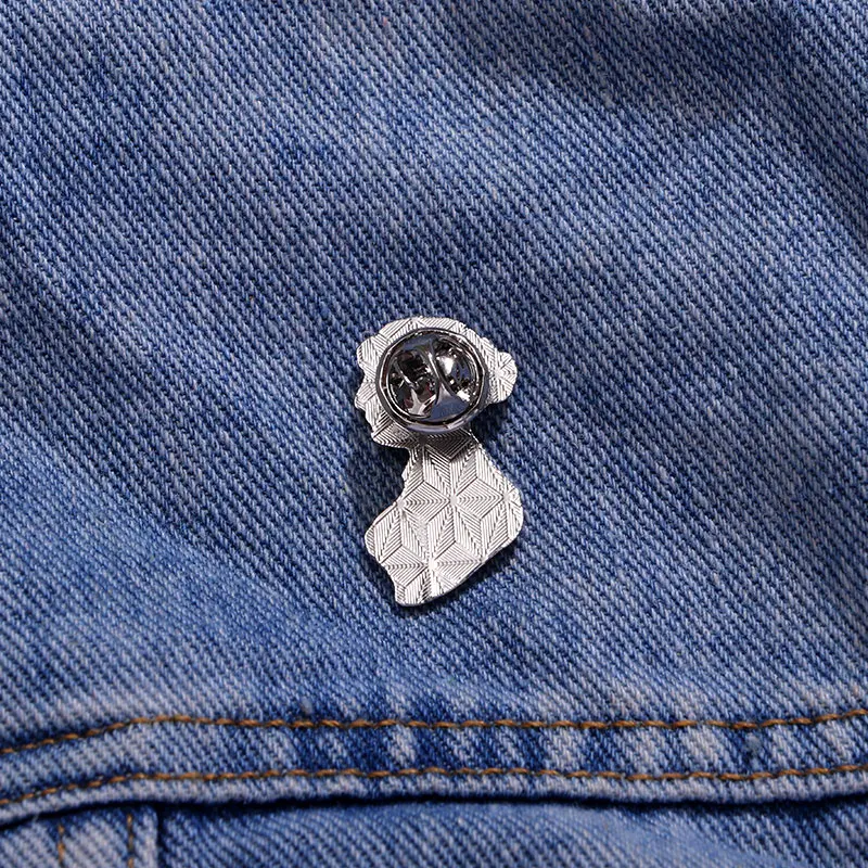 My Courage Always Rises At Every Attempt To Intimidate Me Feminist Pin Jane Austen Literary Quote Brooches Bookworm Gift
