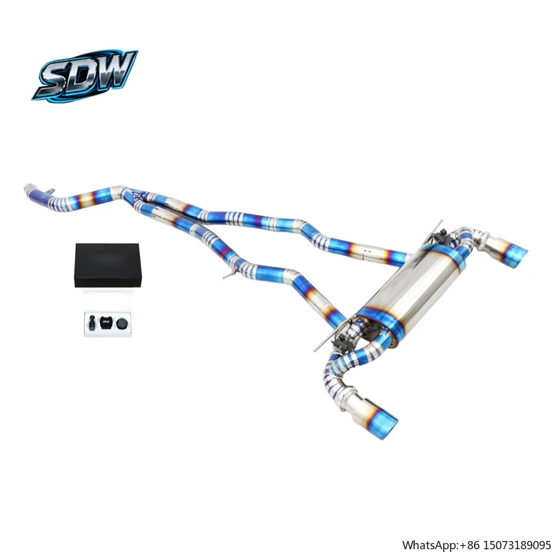 Alphard 30 3.5 Exhaust Catback System with Sound Control Valve for Camry Corolla Hilux RAV4 Supra Adjustable Loudness
