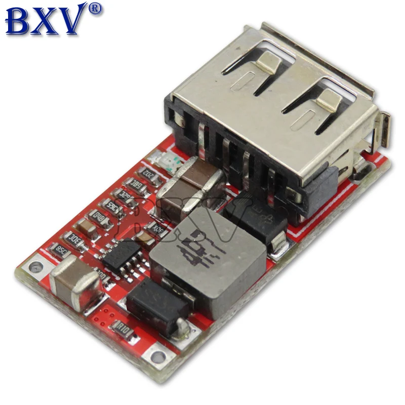 DC Buck Step Down Converter 12V 5V Netzteil Modul Bord 6-24V 12V/24V zu 5V 3A AUTO USB Ladegerät Modul