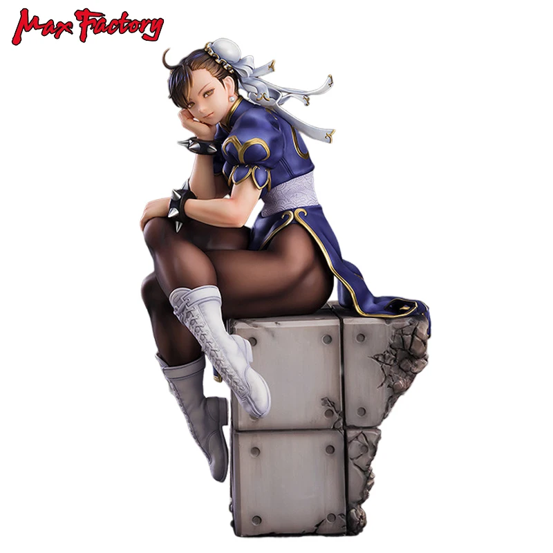 

In Stock Genuine Original Max Factory Chun-Li Final Fight Action Anime Figure PVC Collectible Model Doll Statuette Ornament Gift