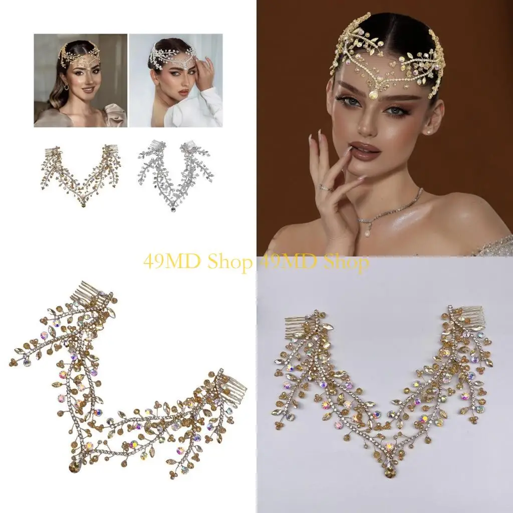 49md-braid-crystal-hair-jewelry-bridal-headpieces-party-blingbling-forehead-jewelry