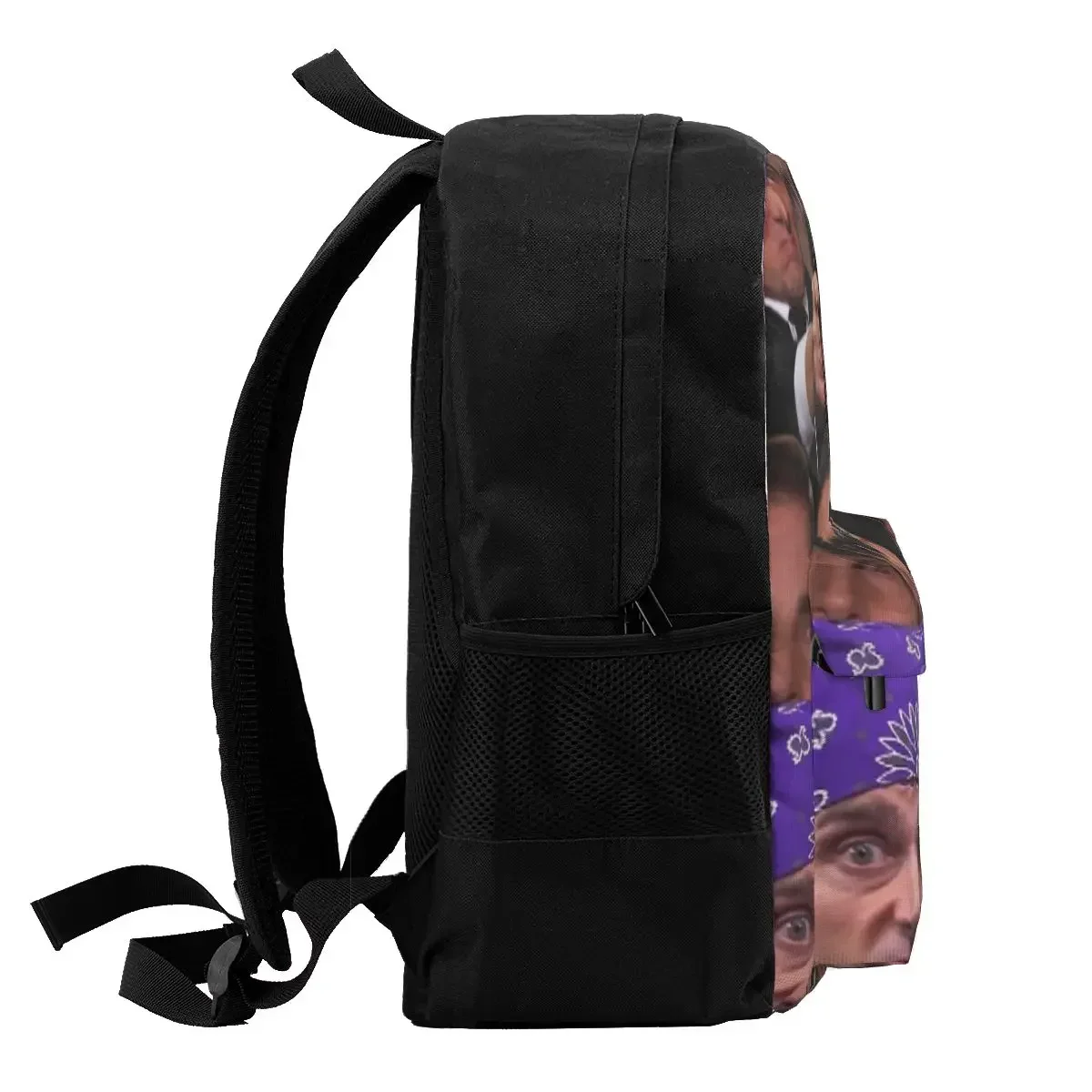 Michael Scott Collage - The Office Backpacks Boys Girls Bookbag Students School Bags Cartoon Travel Rucksack Shoulder Bag