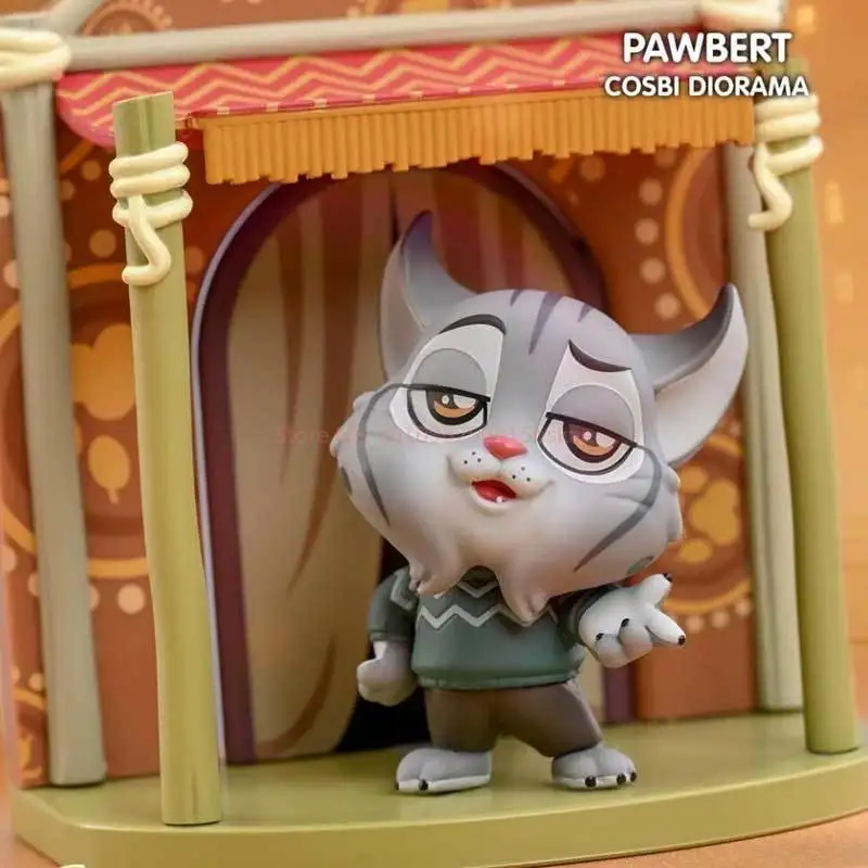 Zootopia 2 Cosbi Scene Blind Box Mini Doll Judith Nick Collectible Action Figure Toy For Fans