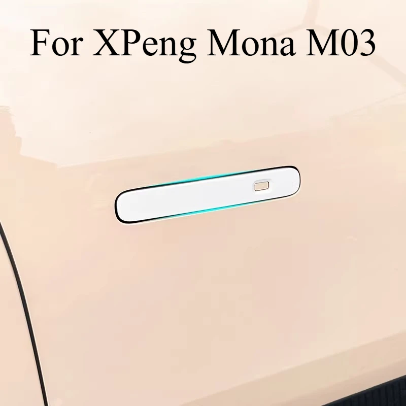 

Защитная накладка на дверную ручку для XPeng Mona M03 - наклейка-стикер оригинального цвета, защита от царапин, аксессуары для модификации