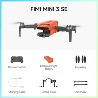 FIMI MINI 3 SE New Drone 4K 30fps 9km Range Hybrid 3-axis Gimbal 249g Ultralight Design 12MP Smart Tracking Mini Pro Gps Drone