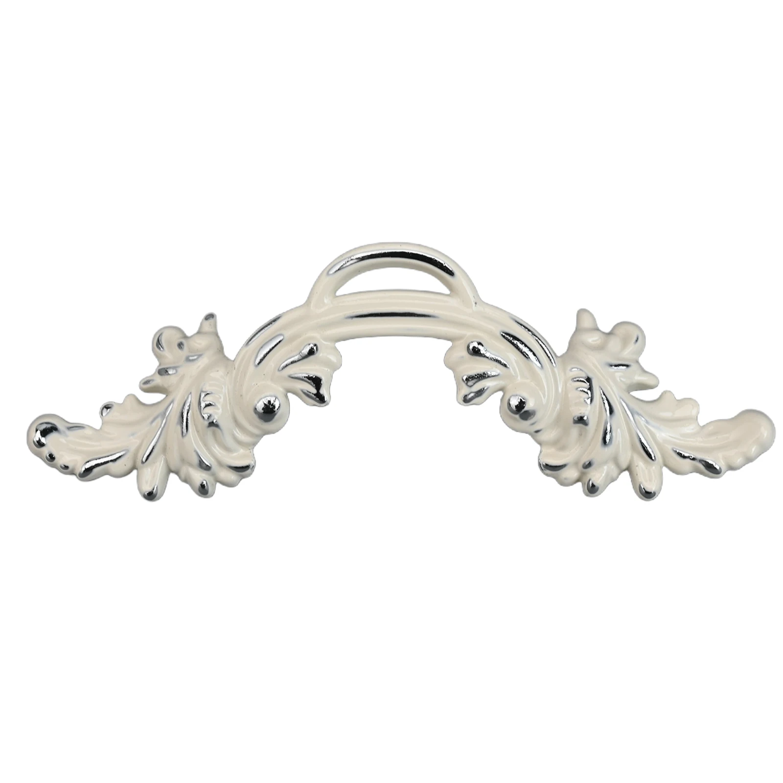 Zinc Alloy Furniture Pull with Antique Visual Character for Cabinets Drawers Dressers Bookshelves and Interior Door Applications