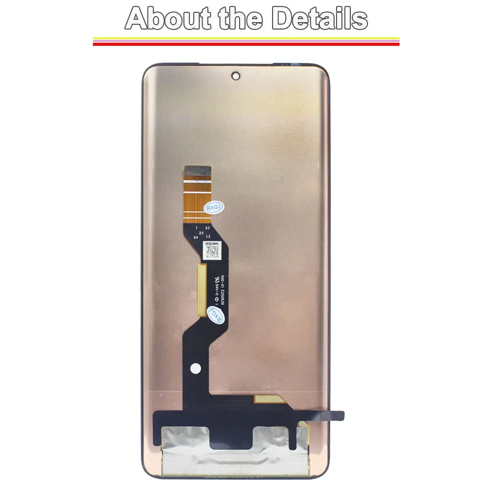 LCD touch screen digitizer assembly for motorola moto Edge 50 Pro XT2403-2 XT2403-3 replacement display repair parts
