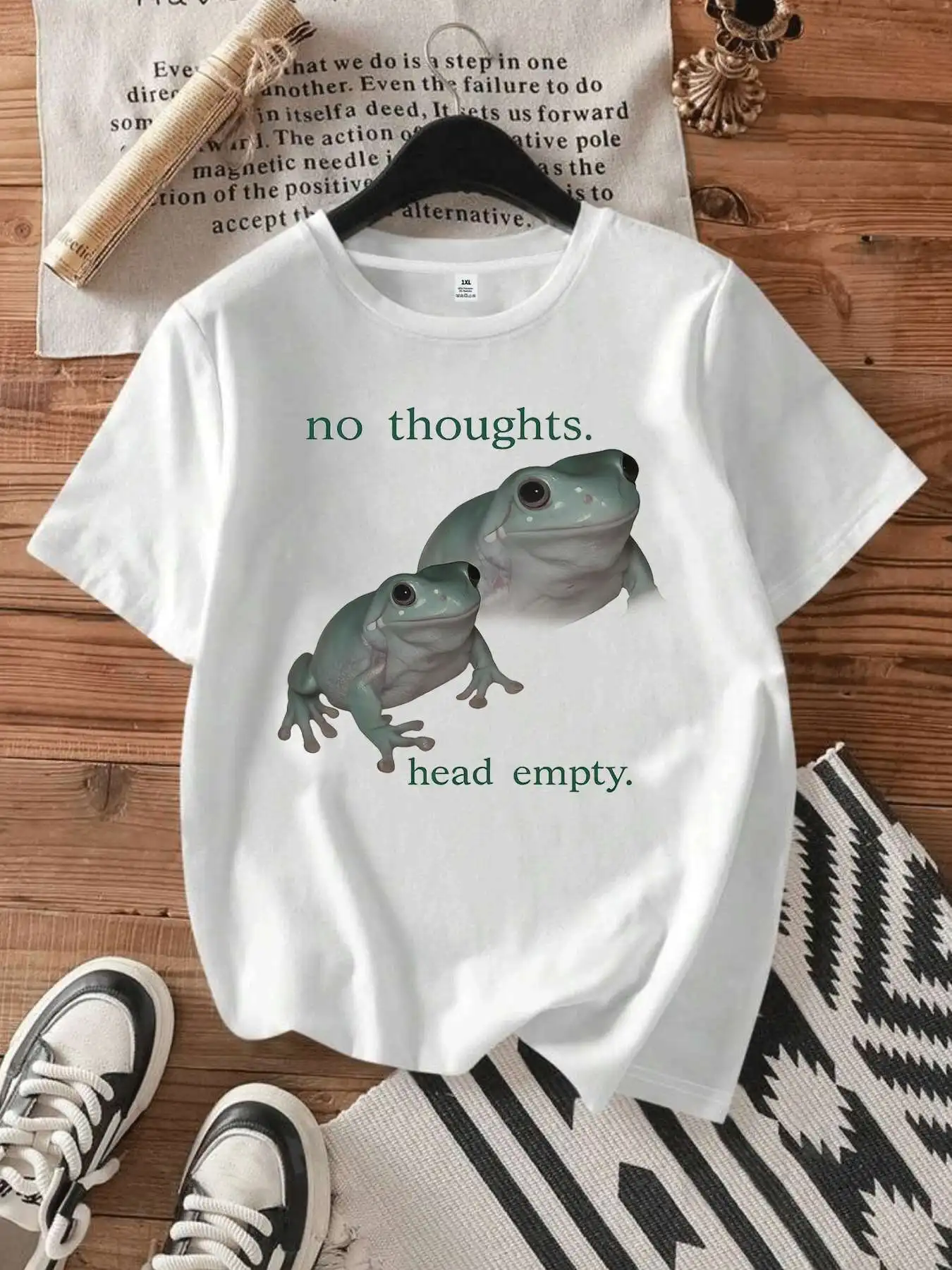 

【1021327】Женская футболка больших размеров с круглым вырезом и короткими рукавами, эластичными рукавами и модными принтами