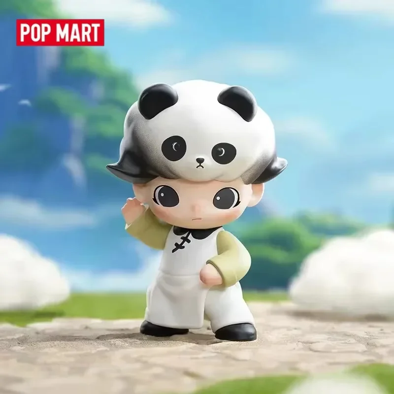 

POP MART Dimoo Animal Kingdom Series: Модные игрушки-сюрпризы в закрытых коробках, милые фигурки-сюрпризы, коллекционные фигурки, подарки