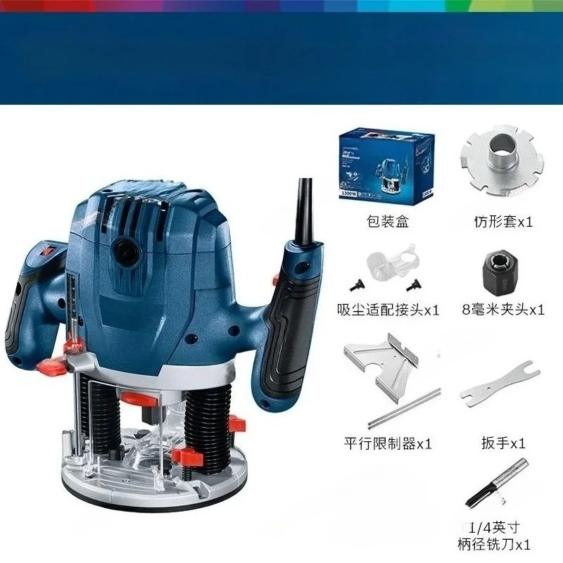 

GOF130 Electric Trimming Machine Multi-functional Woodworking Engraving Machine Speed Regulation Slotting