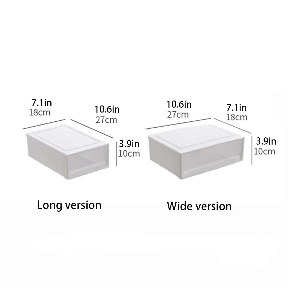 جديد صندوق تخزين بأدراج بلاستيكية مرئية تكويم صندوق تخزين مكتبي متعدد الوظائف صندوق تخزين قابل للتكديس