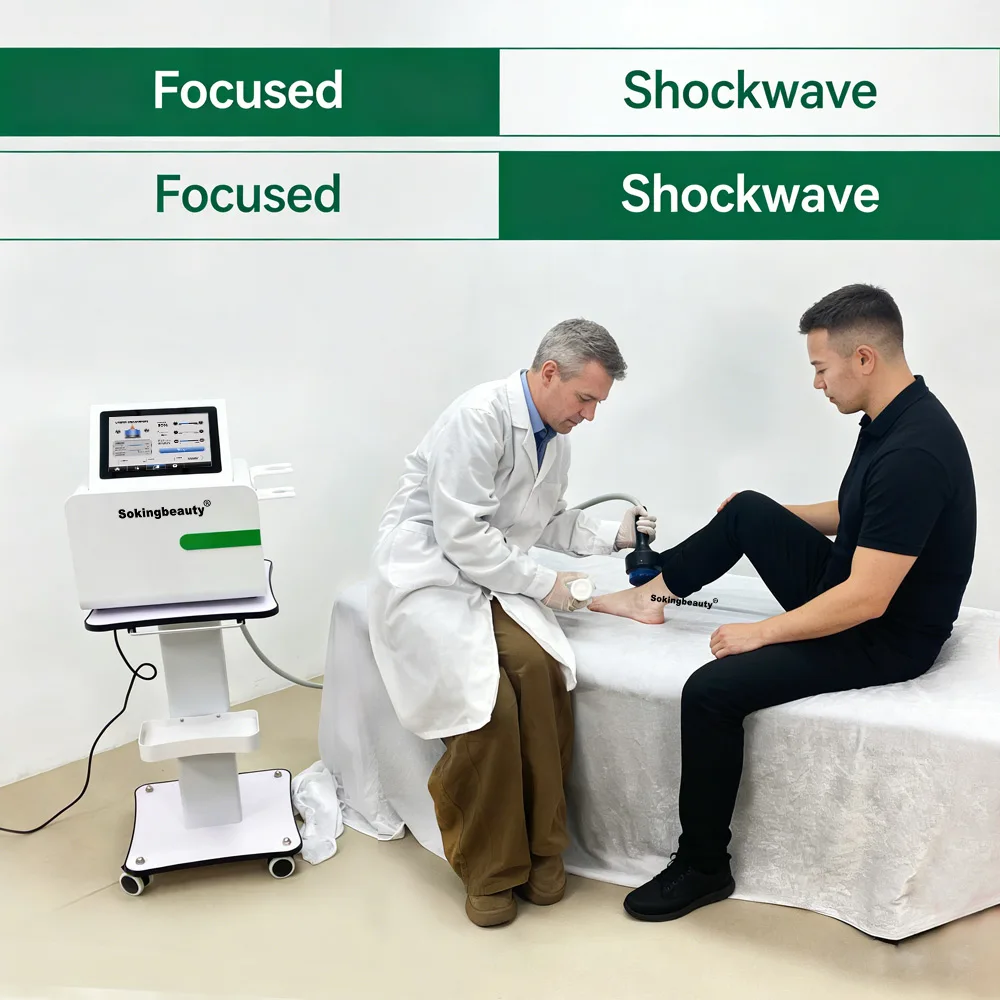 Electromagnetic Focused Shockwave for Injury Recovery and Cell Regeneration Stimulation With 1 to 10hz