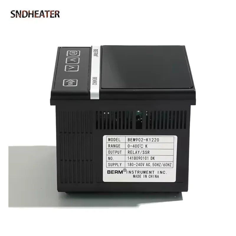 SNDHEATER Прозрачный стеклянный экран ПИД-регулятор температуры 0-400C Универсальное реле SSR Выход BEM102 BEM402 BEM702 BEM902 Термостат
