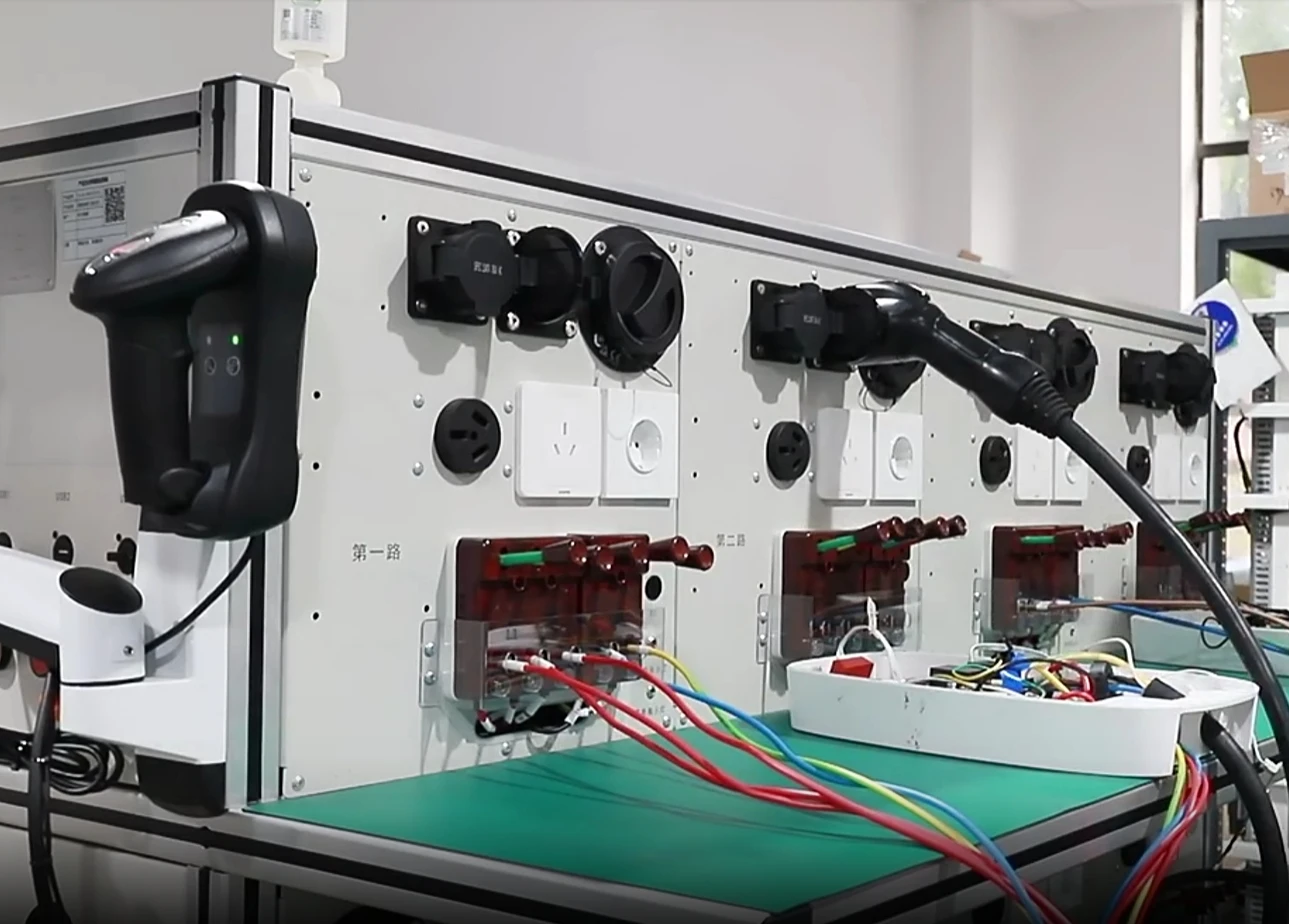 US/EU/Chinese Standard AC Charging Station Aging Tester Multi-channel Aging Frame