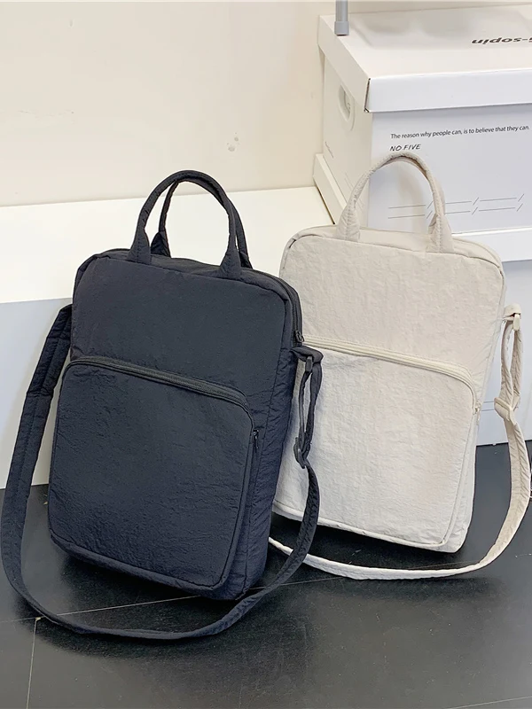 

Легкая сумка для ноутбука, сумка для планшета, вертикальная сумка через плечо на одно плечо, сумка для документов, повседневная простая сумка