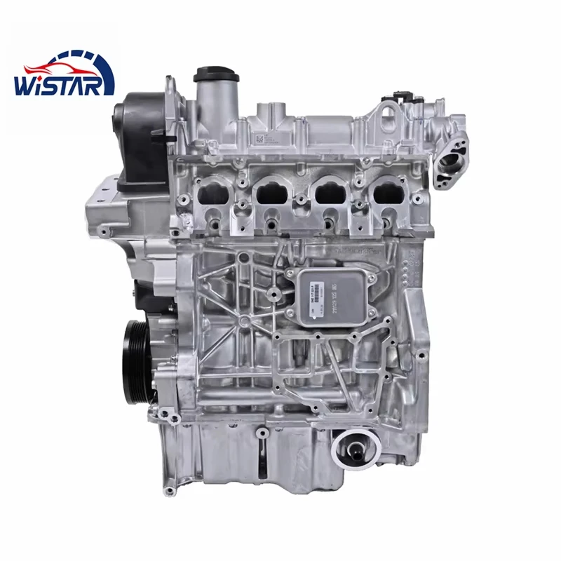 Новый высокопроизводительный двигатель 1.4L EA211 CST в сборе, 100% протестированный, алюминиевый чугунный блок, мощность 96 кВт/225 Нм, Wistar для VW JETTA/GOLF/MAGOTAN