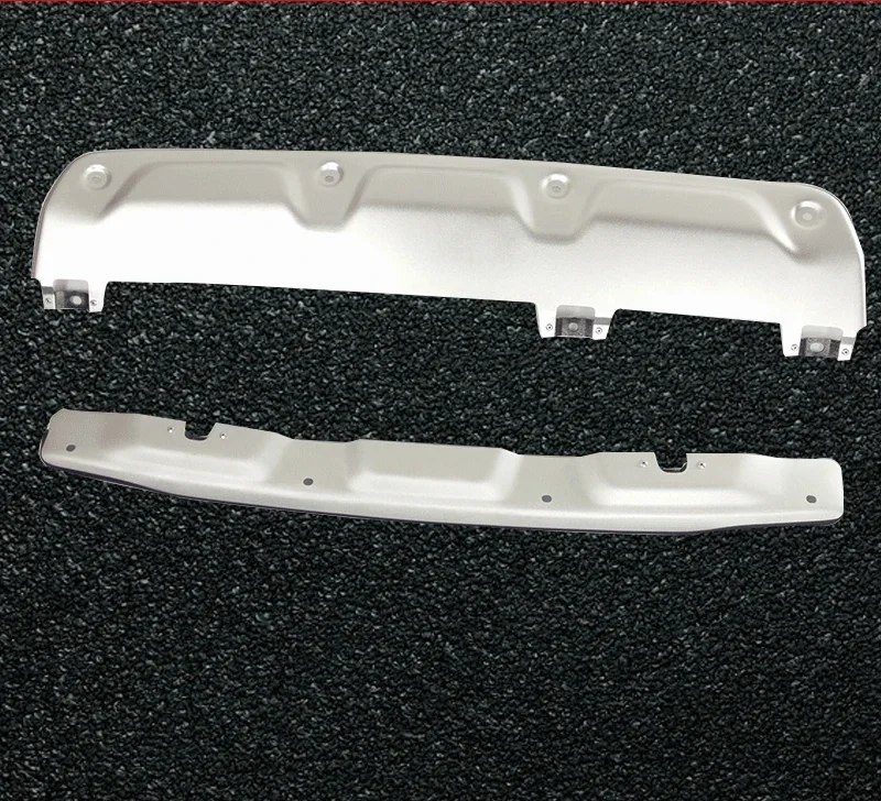 Fit For Honda CRV CR-V 2012 2013 2014 Aluminum Alloy Front Rear Bumper Guard Protector Skid Plate Bumper Covers 2Pcs Car Styling